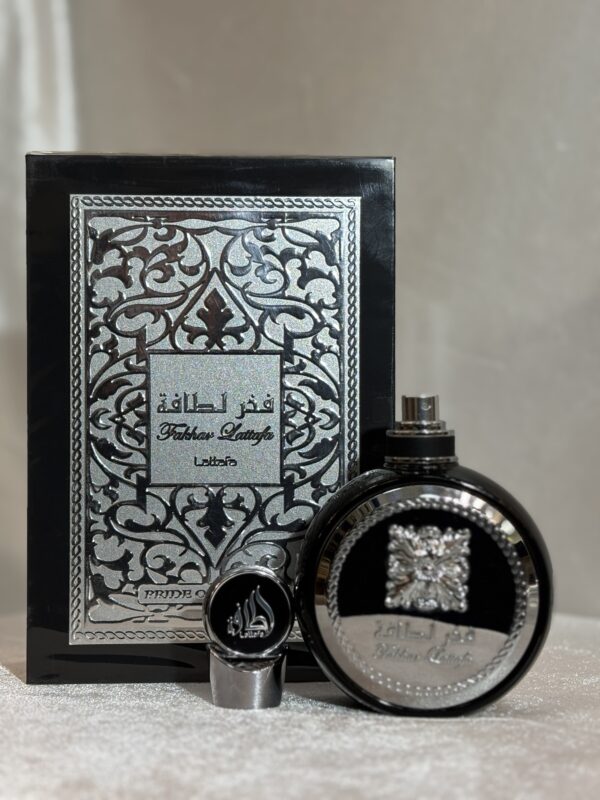 Fakhar Black Silver - Lattafa – Image 2